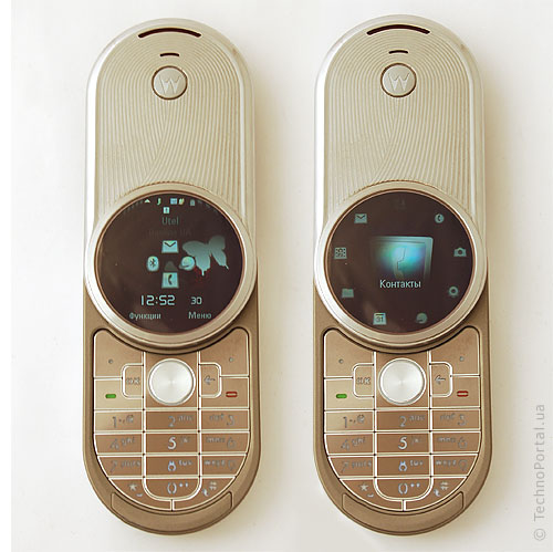 Motorola Aura — эксклюзивный имиджевый телефон с кругл