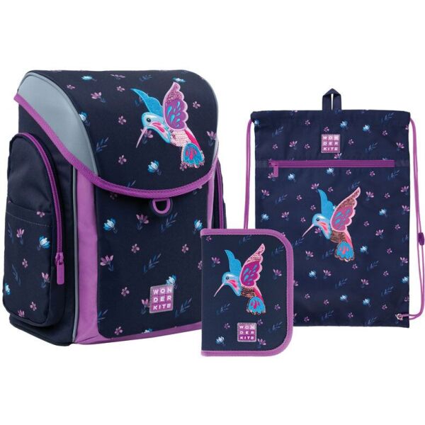Набор рюкзак + пенал c наполнителем + сумка для обуви Kite WK 583 Colibri (SET_WK21-583S-3)
Набор рюкзак + пенал c наполнителем + сумка для обуви Kite WK 583 Colibri (SET_WK21-583S-3)