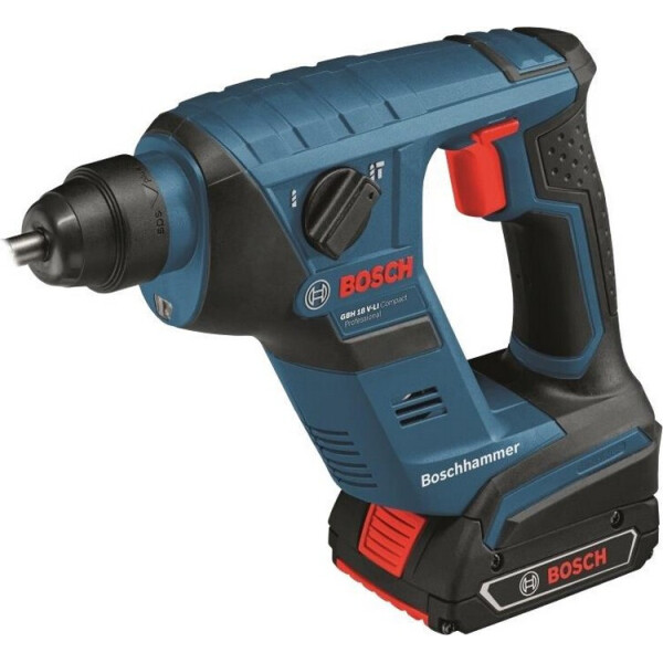 Аккумуляторный перфоратор Bosch GBH 18 V-LI + з/у AL 1820 CV + 2 x акб GBA 18V 2 Ah + чемодан L-Boxx (0611905308)
Аккумуляторный перфоратор Bosch GBH 18 V-LI + з/у AL 1820 CV + 2 x акб GBA 18V 2 Ah + чемодан L-Boxx (0611905308)