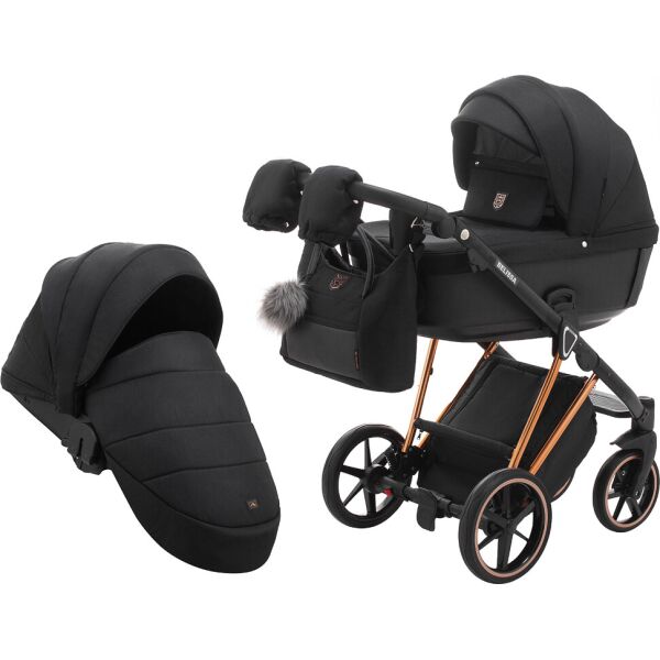 Коляска 2 в 1 Adamex Belissa Special Edidion (Pink Gold) PS-571 чёрный - черная кожа (перфорация)
Коляска 2 в 1 Adamex Belissa Special Edidion (Pink Gold) PS-571 чёрный - черная кожа (перфорация)