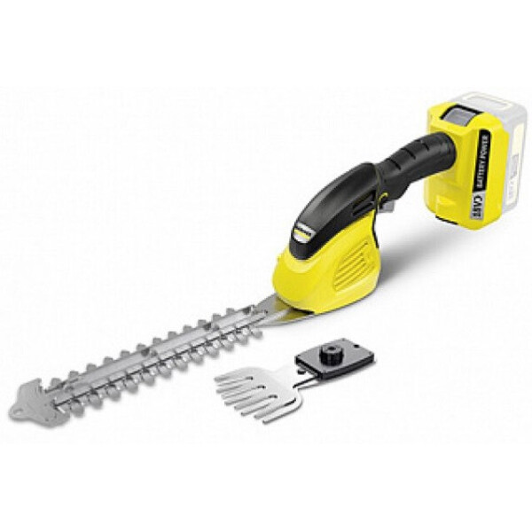 Аккумуляторные ножницы + кусторез Karcher GSH 18-20 Battery (без АКБ и ЗУ) (1.444-200.0)
Аккумуляторные ножницы + кусторез Karcher GSH 18-20 Battery (без АКБ и ЗУ) (1.444-200.0)