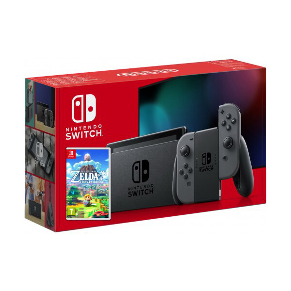 Nintendo Switch Gray (Upgraded version) + Игра The Legend of Zelda: Link"s Awakening (русская версия)
Nintendo Switch Gray (Upgraded version) + Игра The Legend of Zelda: Link"s Awakening (русская версия)