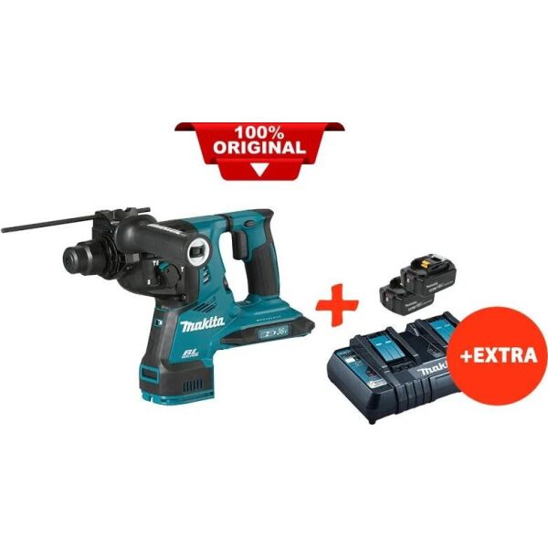 Аккумуляторный перфоратор Makita DHR280Z+2 акк.18V 5 Ah+быстрозарядное ЗУ (DHR280R2T2)
Аккумуляторный перфоратор Makita DHR280Z+2 акк.18V 5 Ah+быстрозарядное ЗУ (DHR280R2T2)