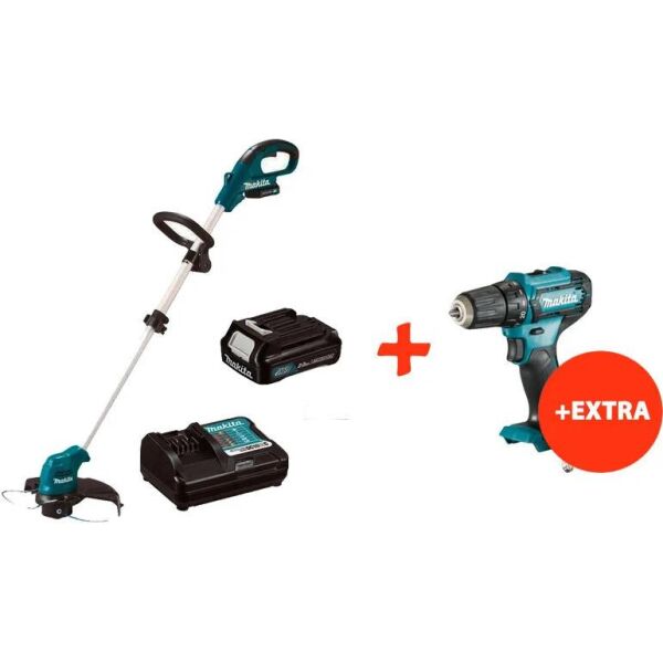 Аккумуляторный триммер Makita UR100DWAE + 2 акб 10.8 V 2 Ah + з/у + аккумуляторный шуруповерт Makita DF333DZ
Аккумуляторный триммер Makita UR100DWAE + 2 акб 10.8 V 2 Ah + з/у + аккумуляторный шуруповерт Makita DF333DZ