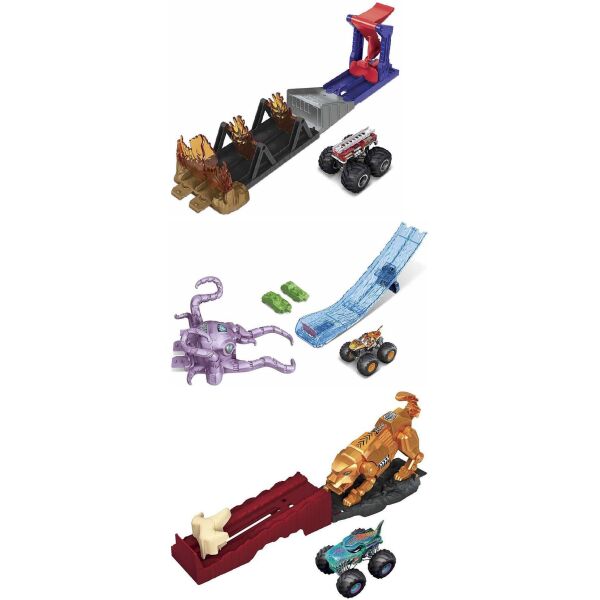 Набор Hot Wheels Опасные противники серии Monster Trucks (в асс.) (GYL09) 
Набор Hot Wheels Опасные противники серии Monster Trucks (в асс.) (GYL09)
