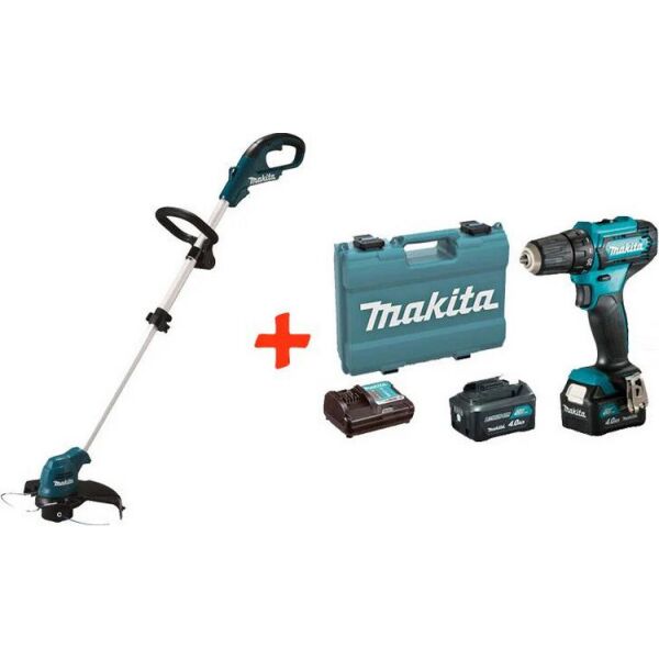 Аккумуляторный триммер Makita UR100DZ + акк шуруповерт DF333DWME + 2 акб 12 V 4 Ah + з/у + кейс
Аккумуляторный триммер Makita UR100DZ + акк шуруповерт DF333DWME + 2 акб 12 V 4 Ah + з/у + кейс