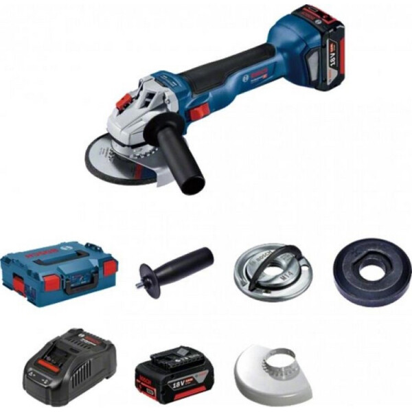 Аккумуляторная угловая шлифмашина (болгарка) Bosch Professional GWS 18V-10 (06019J4004)
Аккумуляторная угловая шлифмашина (болгарка) Bosch Professional GWS 18V-10 (06019J4004)