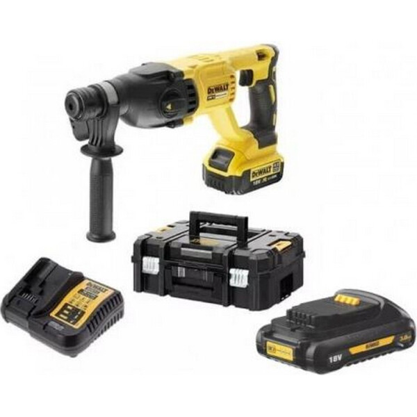 аккумуляторный SDS-Plus DeWalt DCH133M1 + аккумуляторная батарея DeWALT DCB187 18 В / 3 ач (DCH133M1+DCB187)
аккумуляторный SDS-Plus DeWalt DCH133M1 + аккумуляторная батарея DeWALT DCB187 18 В / 3 ач (DCH133M1+DCB187)