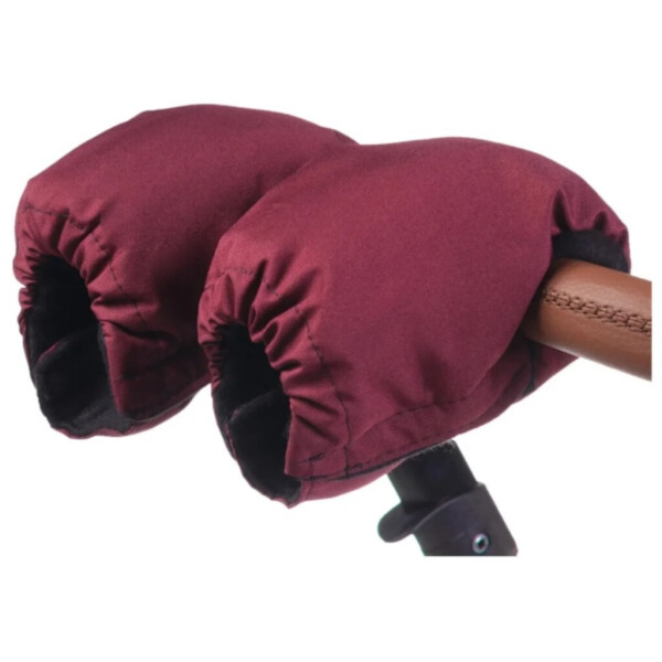 Муфта Варежки Умка на коляску Бордо 
Муфта Варежки Умка на коляску Бордо