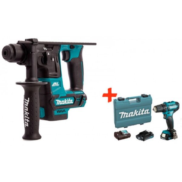 Аккумуляторный бесщеточный перфоратор Makita HR166DZ+акк шуруповерт Makita DF333DZ+2 акк 12 V 2 Ah+з/у+кейс
Аккумуляторный бесщеточный перфоратор Makita HR166DZ+акк шуруповерт Makita DF333DZ+2 акк 12 V 2 Ah+з/у+кейс