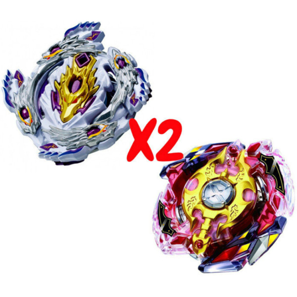 Набор волчков BEYBLADE (Бейблейд) Bloody Longinus L4 B-110 (Кровавый Луинор) VS Legend Spriggan B-86 (Легендарный Спрайзен) с пускателями
Набор волчков BEYBLADE (Бейблейд) Bloody Longinus L4 B-110 (Кровавый Луинор) VS Legend Spriggan B-86 (Легендарный Спрайзен) с пускателями