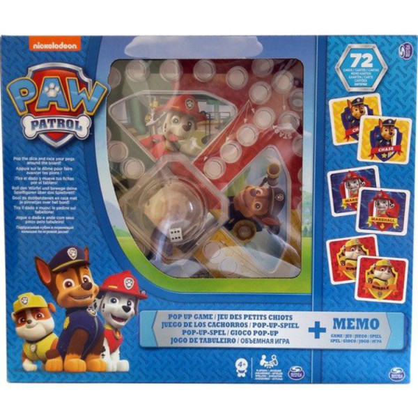 Игра для самых маленьких Spin Master Щенячий патруль: игра с кнопкой и мемори (SM98281/6036439)
Игра для самых маленьких Spin Master Щенячий патруль: игра с кнопкой и мемори (SM98281/6036439)