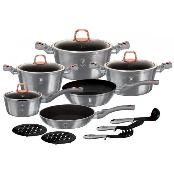 Набор посуды Berlinger Haus 15 предметов (BH 6022) 
Набор посуды Berlinger Haus 15 предметов (BH 6022)