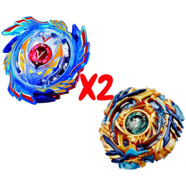 Набор волчков BEYBLADE (Бейблейд) God Valkyrie V3 B-73 (Божественный Волтраек) VS Drain Fafnir B-79 (Драин Фафнир) с пускателями
Набор волчков BEYBLADE (Бейблейд) God Valkyrie V3 B-73 (Божественный Волтраек) VS Drain Fafnir B-79 (Драин Фафнир) с пускателями