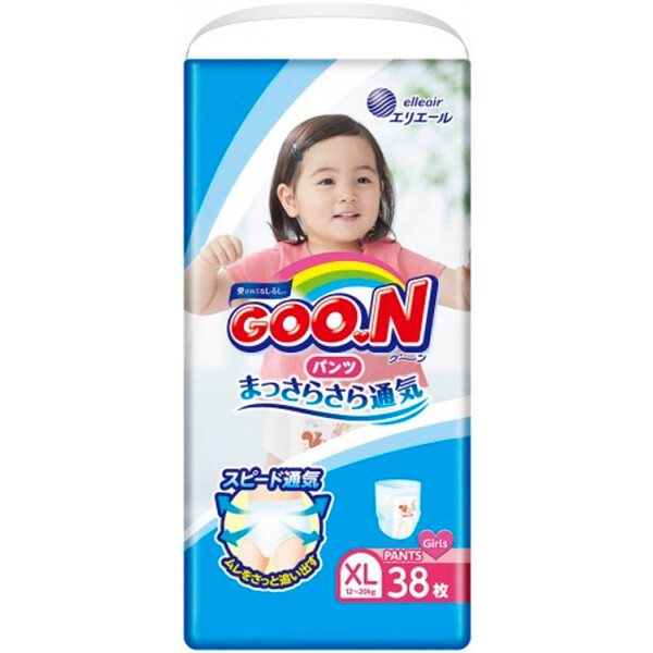 Подгузники-трусики GOO.N для девочек 12-20 кг, (размер Big, 38 шт) (4902011751413) (843099)
Подгузники-трусики GOO.N для девочек 12-20 кг, (размер Big, 38 шт) (4902011751413) (843099)
