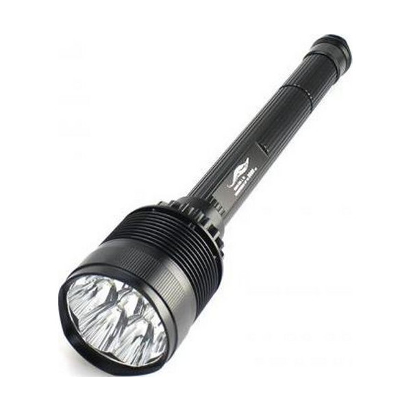 Фонарь TrustFire X100 (7xCree XM-L2, 8000 люмен, 5 режимов, 3/4x26650), в камуфляжной сумке
Фонарь TrustFire X100 (7xCree XM-L2, 8000 люмен, 5 режимов, 3/4x26650), в камуфляжной сумке