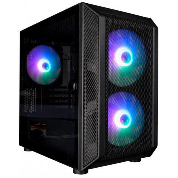 Корпус 1stPlayer D3-G7-PLUS RGB Black без БП 
Корпус 1stPlayer D3-G7-PLUS RGB Black без БП