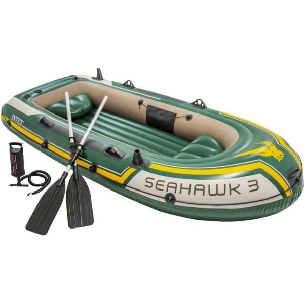Лодка надувная трехместная Intex 68380 Seahawk 3 Set с веслами и с насосом 295х137х43 см
Лодка надувная трехместная Intex 68380 Seahawk 3 Set с веслами и с насосом 295х137х43 см