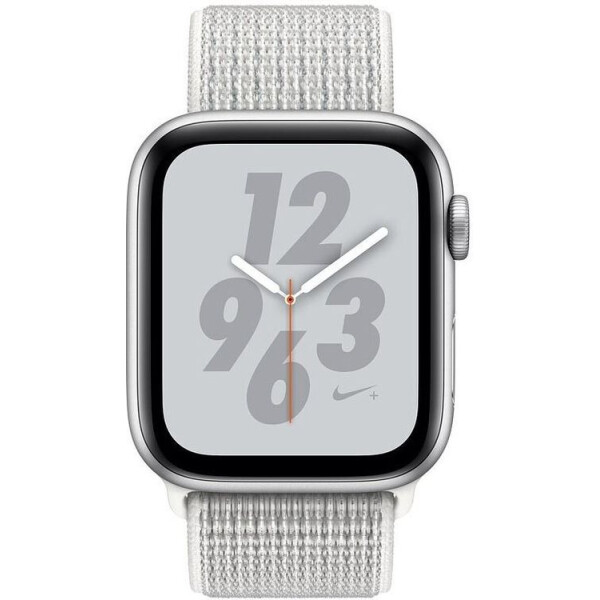 Apple Watch Nike+ Series 4 GPS 44mm Silver Alum. w. Summit White Nike Sport l. Silver Alum. (MU7H2)
Apple Watch Nike+ Series 4 GPS 44mm Silver Alum. w. Summit White Nike Sport l. Silver Alum. (MU7H2)
