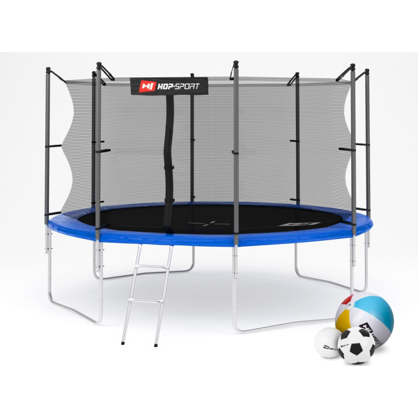Hop-Sport 12ft (366cm) blue с внутренней сеткой 
Hop-Sport 12ft (366cm) blue с внутренней сеткой