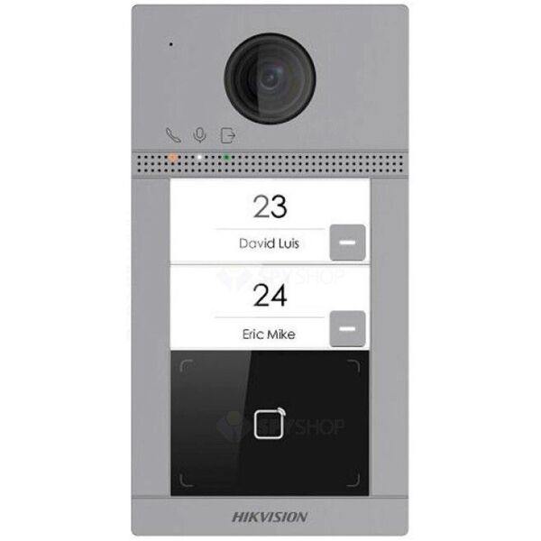 Панель вызова Hikvision 2 Мп IP на 2 абонента c ИК подсветкой и Wi-Fi DS-KV8213-WME1/Flush
Панель вызова Hikvision 2 Мп IP на 2 абонента c ИК подсветкой и Wi-Fi DS-KV8213-WME1/Flush
