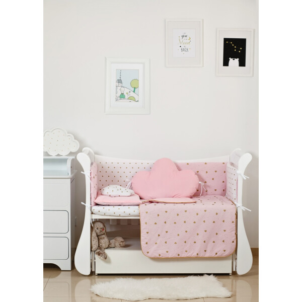 Комплект постельного белья детский Twins Dolce Insta D-508 Сердечки пик / зол 6 ел (9947)
Комплект постельного белья детский Twins Dolce Insta D-508 Сердечки пик / зол 6 ел (9947)