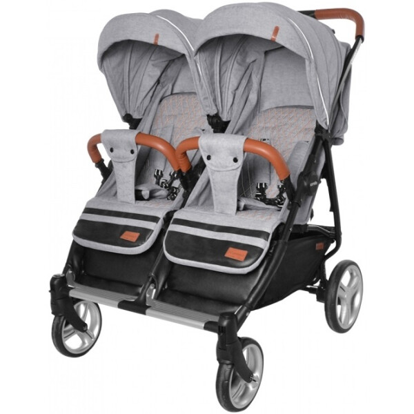 Прогулочная коляска для двойни с дождевиком Carrello Connect New Len Rock Gray (CRL-5502)
Прогулочная коляска для двойни с дождевиком Carrello Connect New Len Rock Gray (CRL-5502)