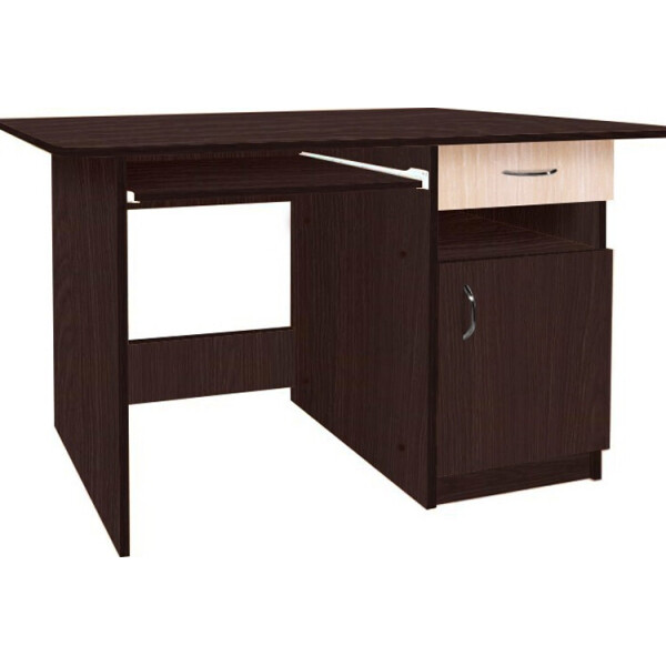 Стол письменный Пионер однотумбовый (плюс) (ширина 1400) МАКСИ-МЕбель Венге магия/Дуб молочный (8185)
Стол письменный Пионер однотумбовый (плюс) (ширина 1400) МАКСИ-МЕбель Венге магия/Дуб молочный (8185)