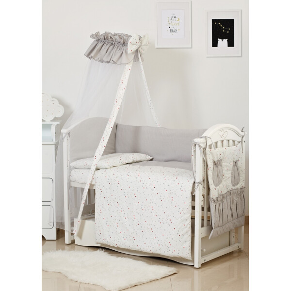 Комплект постельного белья детский 8 эл Twins Standard New 4050-CN-039-10, Звездочка серая
Комплект постельного белья детский 8 эл Twins Standard New 4050-CN-039-10, Звездочка серая