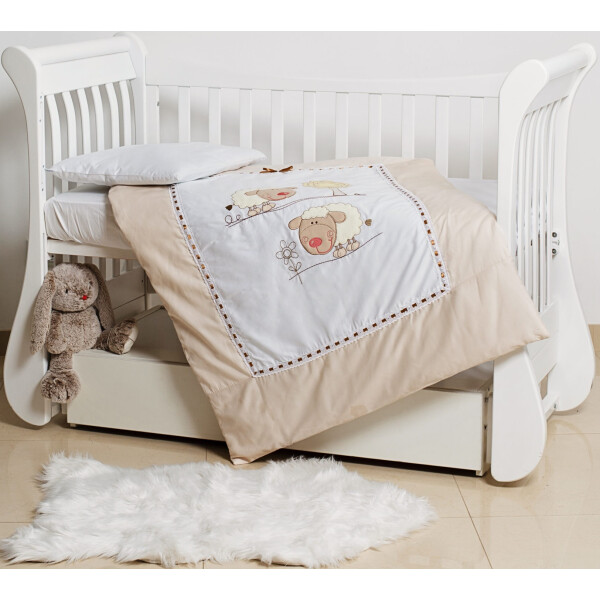 Комплект постельного белья детский 3 эл Twins Limited 3099-TL-006-02, Баранчики бежевый
Комплект постельного белья детский 3 эл Twins Limited 3099-TL-006-02, Баранчики бежевый