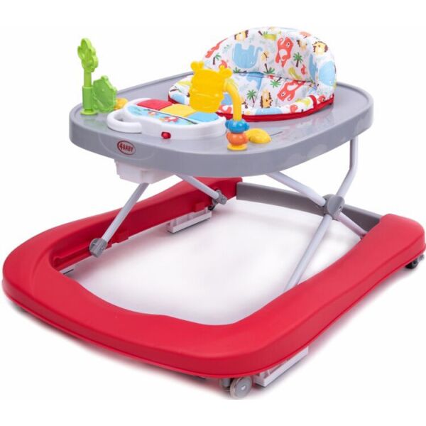 Ходунки 4Baby Walk'n Push red (4WP03)
Ходунки 4Baby Walk'n Push red (4WP03)