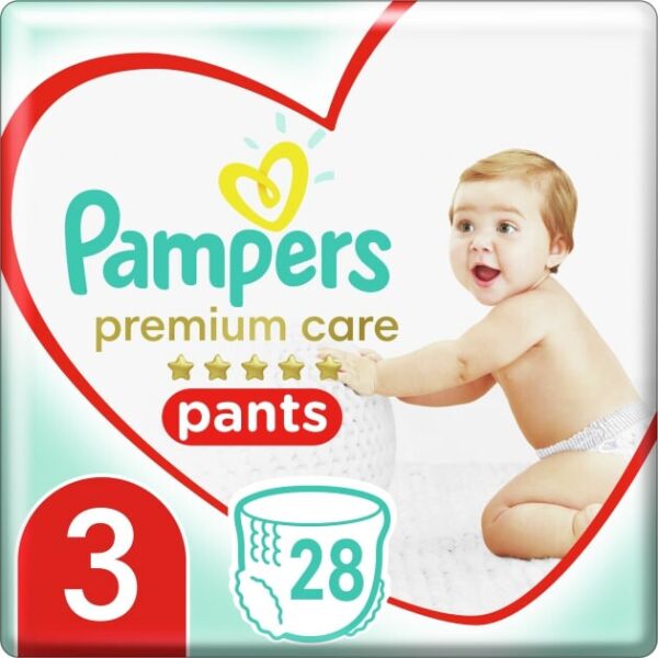 Подгузники-трусики Pampers Premium Care Pants размер 3 (Midi) 6-11 кг, 28 трусиков (4015400687894)
Подгузники-трусики Pampers Premium Care Pants размер 3 (Midi) 6-11 кг, 28 трусиков (4015400687894)