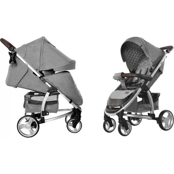 Коляска прогулочная CARRELLO Vista CRL-8505 Shark Gray в льне + дождевик (светло-серая)
Коляска прогулочная CARRELLO Vista CRL-8505 Shark Gray в льне + дождевик (светло-серая)