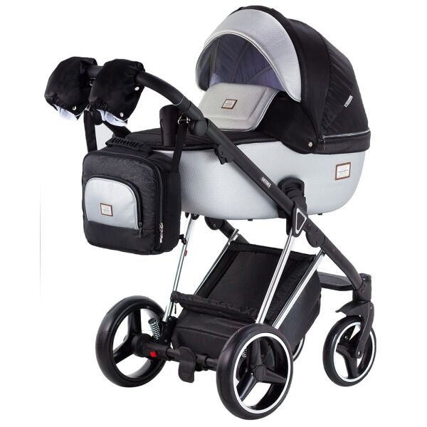 Коляска 2 в 1 Adamex Mimi Polar (Chrome) Y843 черный (люрикс) - серебро кожа (выдавленная точка)
Коляска 2 в 1 Adamex Mimi Polar (Chrome) Y843 черный (люрикс) - серебро кожа (выдавленная точка)