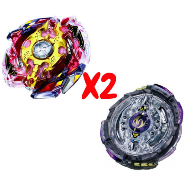 Набор волчков BEYBLADE (Бейблейд) Legend Spriggan B-86 (Легендарный Спрайзен) VS Nemesis B-102 (Немесис) с пускателями
Набор волчков BEYBLADE (Бейблейд) Legend Spriggan B-86 (Легендарный Спрайзен) VS Nemesis B-102 (Немесис) с пускателями