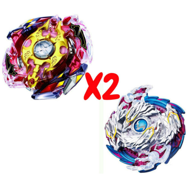Набор волчков BEYBLADE (Бейблейд) Legend Spriggan B-86 (Легендарный Спрайзен) VS Nightmare Longinus B-97 (Луинор Ночной Кошмар) с пускателями
Набор волчков BEYBLADE (Бейблейд) Legend Spriggan B-86 (Легендарный Спрайзен) VS Nightmare Longinus B-97 (Луинор Ночной Кошмар) с пускателями