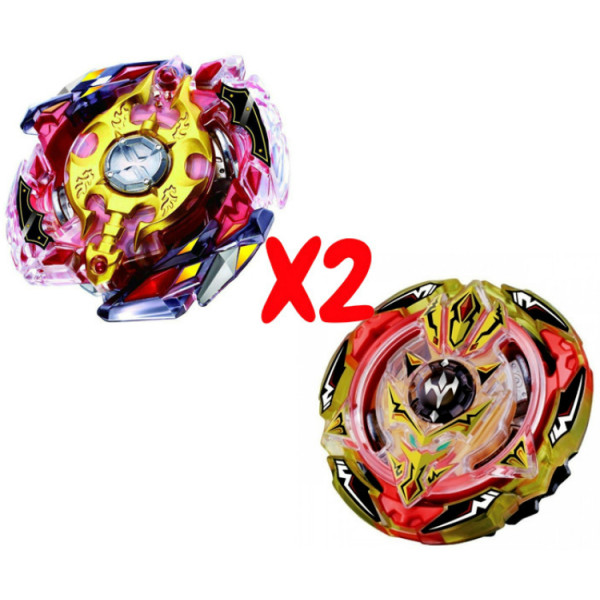 Набор волчков BEYBLADE (Бейблейд) Legend Spriggan B-86 (Легендарный Спрайзен) VS Screw Trident B-103 (Трезуб) с пускателями
Набор волчков BEYBLADE (Бейблейд) Legend Spriggan B-86 (Легендарный Спрайзен) VS Screw Trident B-103 (Трезуб) с пускателями