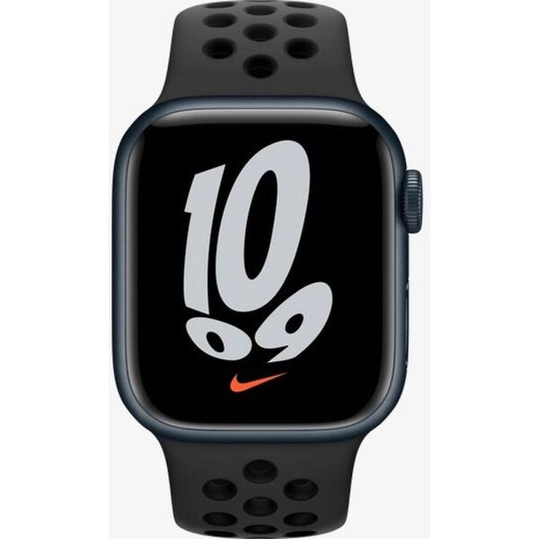 Apple Watch Nike Series 7 GPS 45mm Midnight Aluminium Case with Anthracite/Black Nike Sport Band (MKNC3)
Apple Watch Nike Series 7 GPS 45mm Midnight Aluminium Case with Anthracite/Black Nike Sport Band (MKNC3)