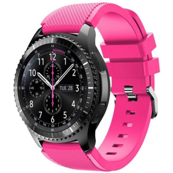 Силиконовый ремешок Watchbands Galaxy для Samsung Gear S3 / Samsung Galaxy Watch 46mm - розовый (WB001GALAXYPINK)
Силиконовый ремешок Watchbands Galaxy для Samsung Gear S3 / Samsung Galaxy Watch 46mm - розовый (WB001GALAXYPINK)