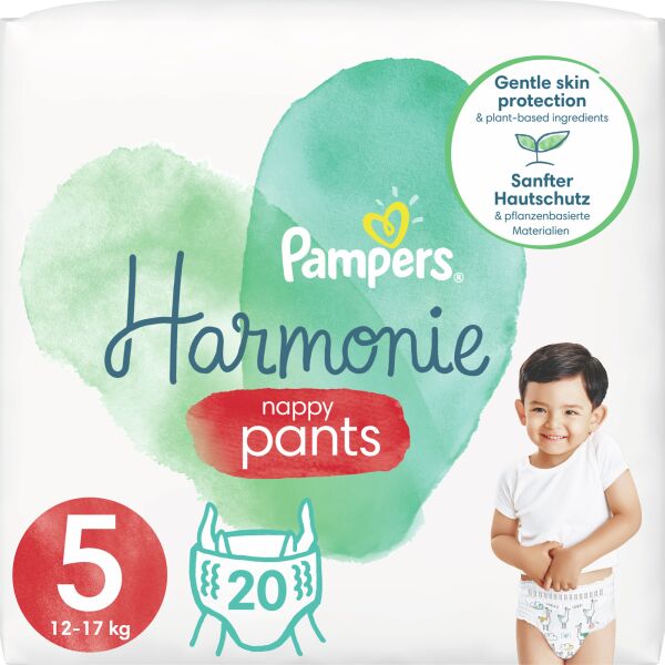 Подгузники-трусики Pampers Harmonie Nappy Pants Размер 5 (11-16 кг), 20 шт (8006540181430)
Подгузники-трусики Pampers Harmonie Nappy Pants Размер 5 (11-16 кг), 20 шт (8006540181430)