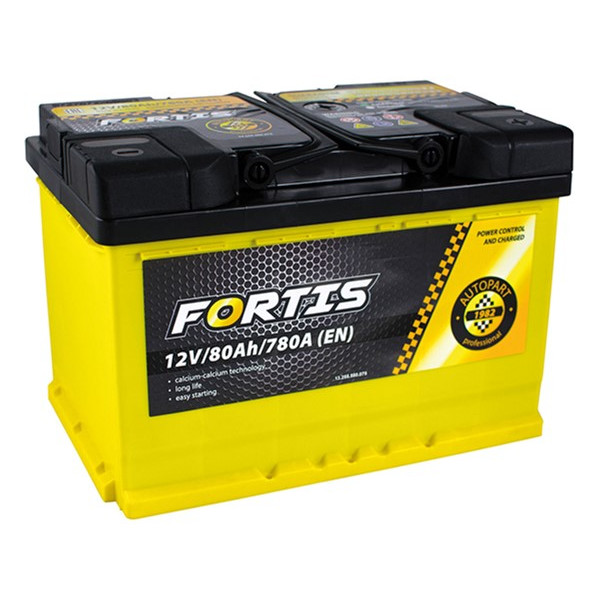 Автомобильный аккумулятор Fortis 80 Ah/12V (0) Euro FRT80-00
Автомобильный аккумулятор Fortis 80 Ah/12V (0) Euro FRT80-00