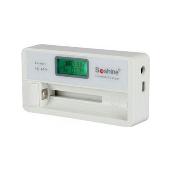 Зарядное устройство Soshine SC-S7 с LCD дисплеем (18650, 14500, 16340, CR2, CR123, AA, AAA) 11-1025
Зарядное устройство Soshine SC-S7 с LCD дисплеем (18650, 14500, 16340, CR2, CR123, AA, AAA) 11-1025