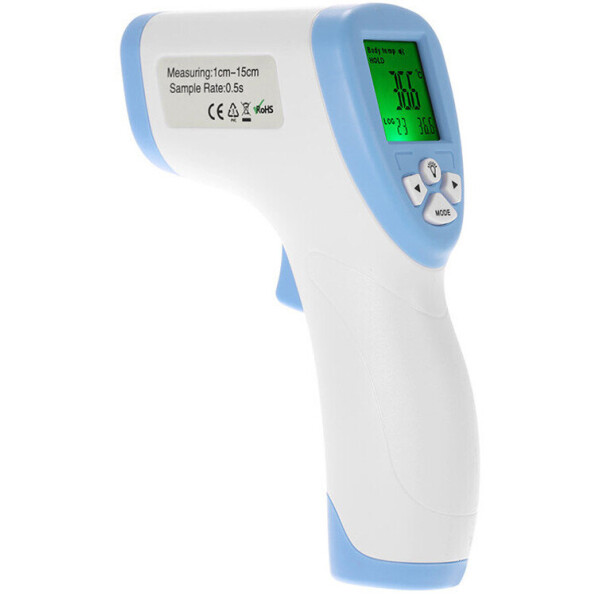 Термометр-пирометр бесконтактный Bautech DT-8809C для тела ( 32- 43 ℃), предметов (0 + 100℃)
Термометр-пирометр бесконтактный Bautech DT-8809C для тела ( 32- 43 ℃), предметов (0 + 100℃)