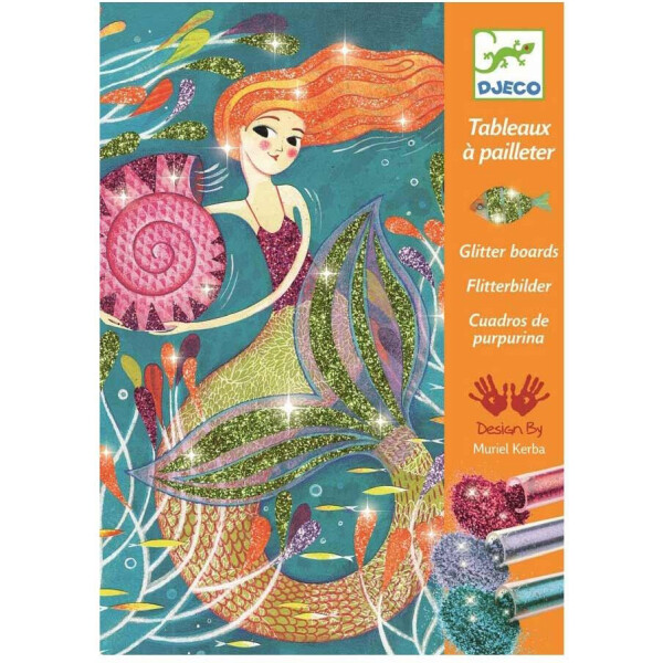Художественный комплект рисование блестками Djeco Сияющие русалки (DJ09507)
Художественный комплект рисование блестками Djeco Сияющие русалки (DJ09507)