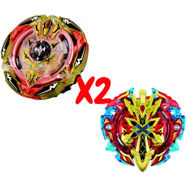 Набор волчков BEYBLADE (Бейблейд) Screw Trident B-103 (Трезуб) VS Xeno Xcalibur B-48 (Ксено Экскалибур) с пускателями
Набор волчков BEYBLADE (Бейблейд) Screw Trident B-103 (Трезуб) VS Xeno Xcalibur B-48 (Ксено Экскалибур) с пускателями