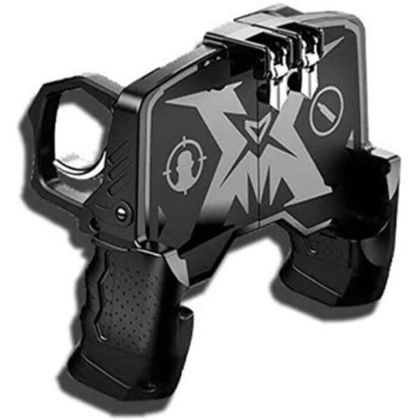 Геймпад для смартфона K21 с пистолетными курками триггеры встроены в джойстик PUBG Mobile Call Of Duty
Геймпад для смартфона K21 с пистолетными курками триггеры встроены в джойстик PUBG Mobile Call Of Duty