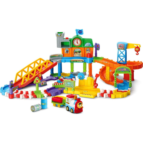 Игровой набор Трек железнодорожная станция VTech Go! Go! Smart Wheels Roadmaster Train Set 80-521235
Игровой набор Трек железнодорожная станция VTech Go! Go! Smart Wheels Roadmaster Train Set 80-521235