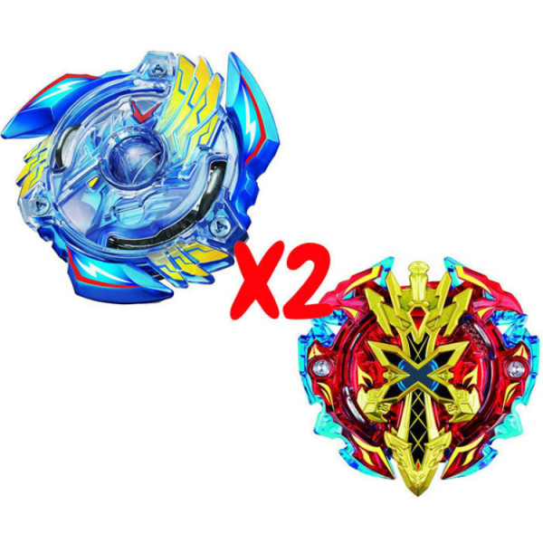 Набор волчков BEYBLADE (Бейблейд) Victory Valkyrie B-34 (Волтраек) VS Xeno Xcalibur B-48 (Ксено Экскалибур) с пускателями
Набор волчков BEYBLADE (Бейблейд) Victory Valkyrie B-34 (Волтраек) VS Xeno Xcalibur B-48 (Ксено Экскалибур) с пускателями