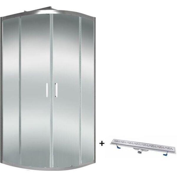Душевая кабина Q-tap Taurus Clear 90x90 CRM1099AC6,без поддона+Q-tap Dry FC304-800 линейный трап с сухим затвором 800мм
Душевая кабина Q-tap Taurus Clear 90x90 CRM1099AC6,без поддона+Q-tap Dry FC304-800 линейный трап с сухим затвором 800мм