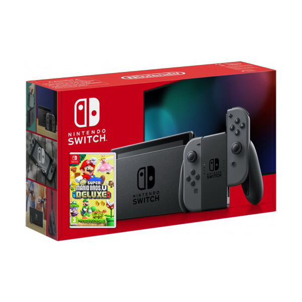 Nintendo Switch Gray (Upgraded version) + Игра New Super Mario Bros. U Deluxe (русская версия)
Nintendo Switch Gray (Upgraded version) + Игра New Super Mario Bros. U Deluxe (русская версия)